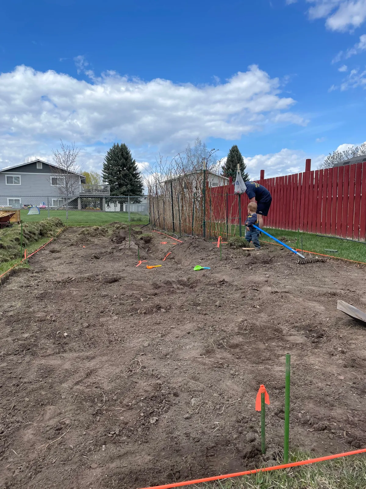 My wife asked for new raised beds so naturally I replaced the entire garden.