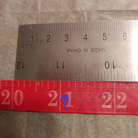The measuring tape I've used for 15 years is off by 1/16"