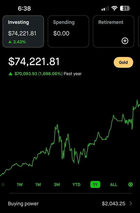 Follow up on my stock market journey