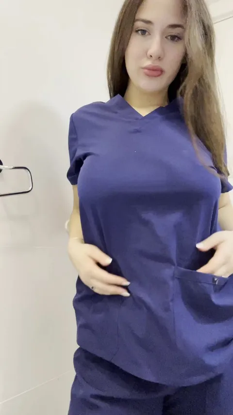 Your Latina nurse with the big tits (drop)