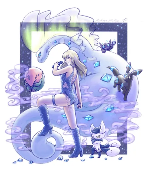 [OC] "Trainer Swift" - Taylor Swift's 11 albums as Pokémon trainers