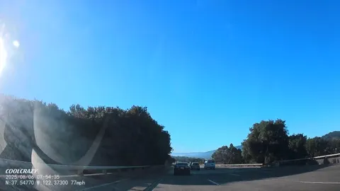 Person kept speeding up to prevent me from passing