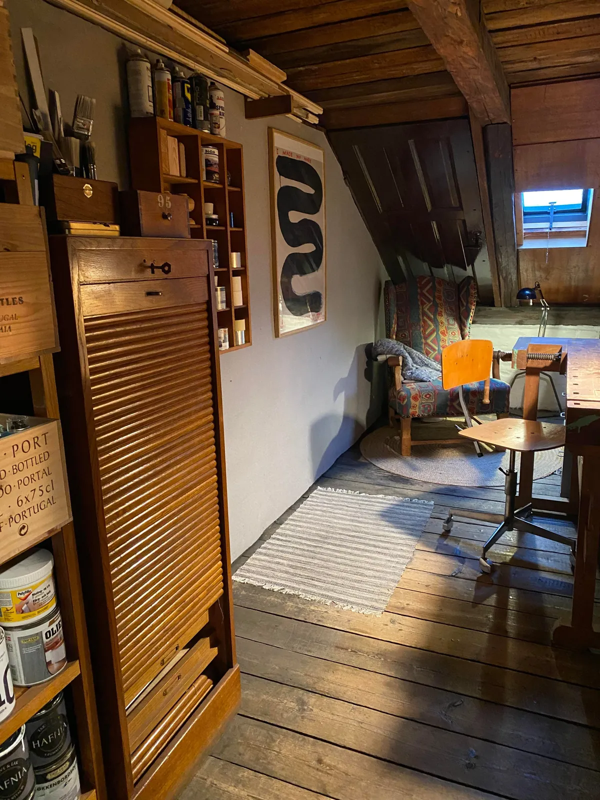 Update: My secret old attic workspace in Copenhagen, Denmark