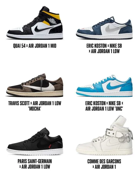 Every Air Jordan 1 collab in history