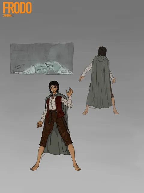 Finished my Lord of the Rings collab concept skins :)