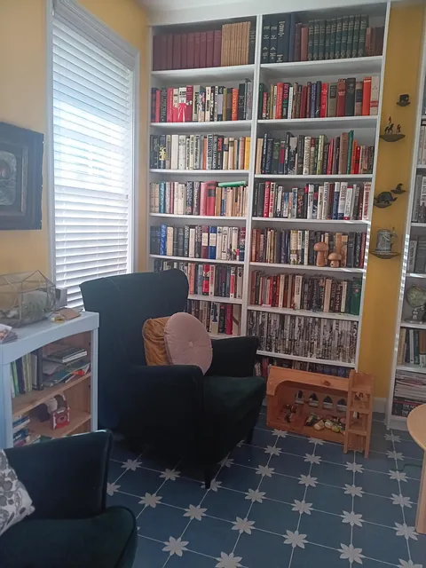 I wanted to share my library.