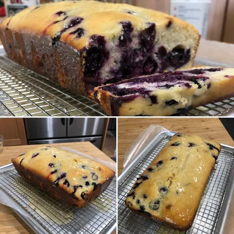 [Homemade] Blueberry Lemon Bread