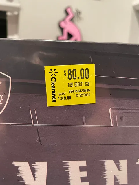 Found a pretty insane deal at walmart