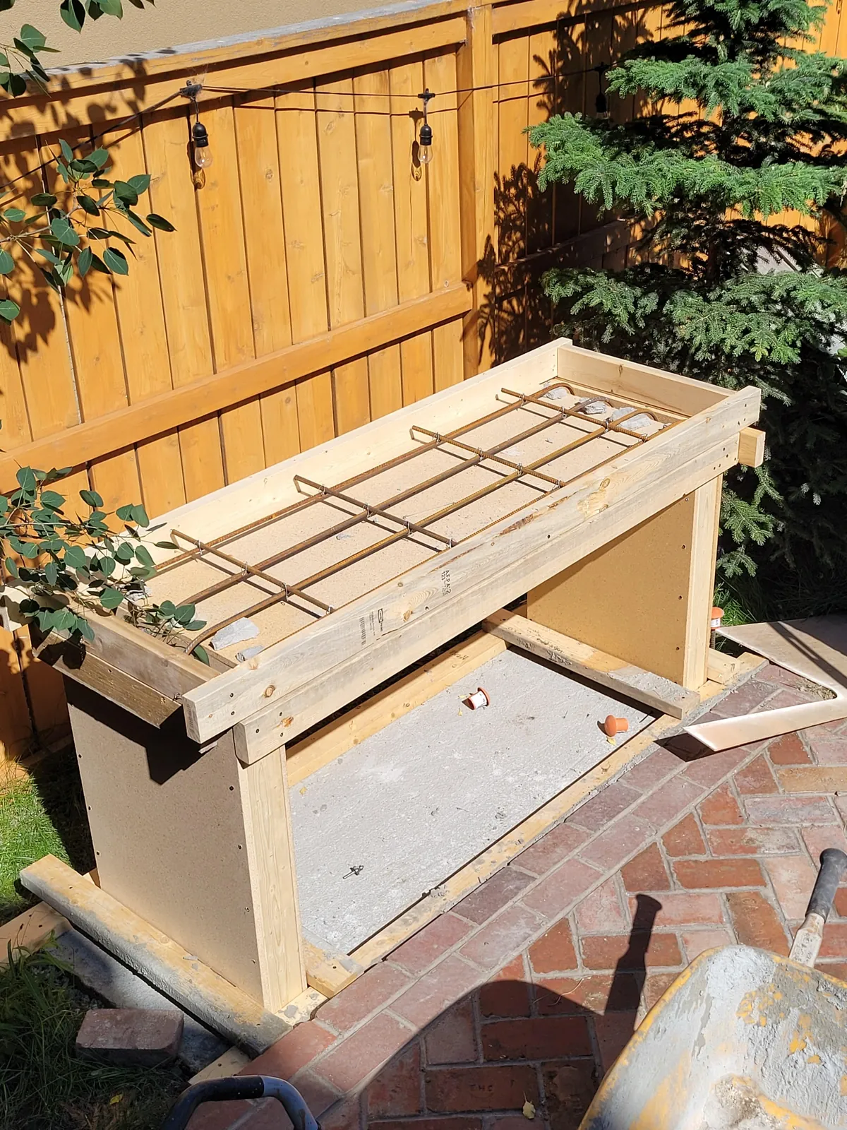 I built a BBQ this summer