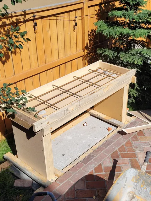 I built a BBQ this summer