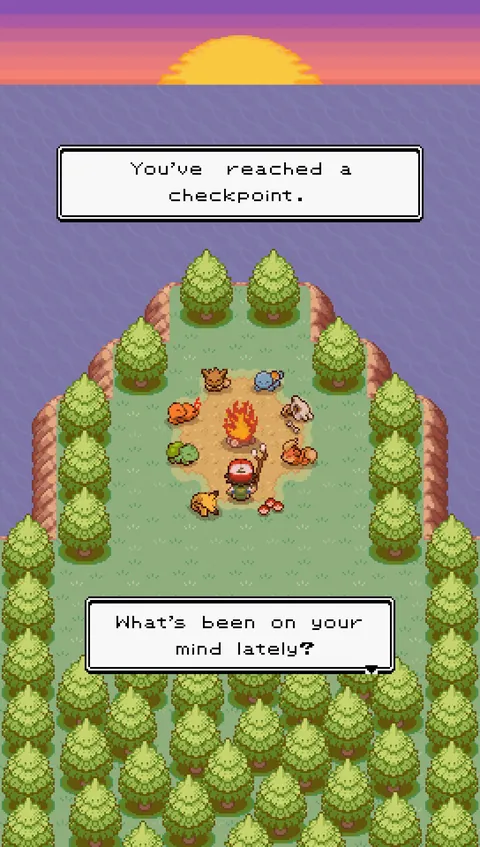 [OC] - you’ve reached a checkpoint! stay a while :)