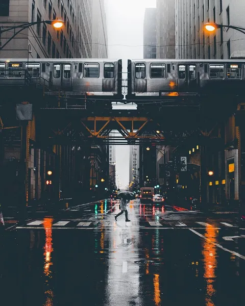 ITAP of a moody rainy day in Chicago