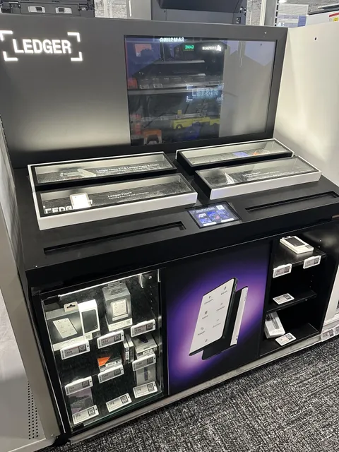 It's crazy seeing Ledgers being sold at Best Buy