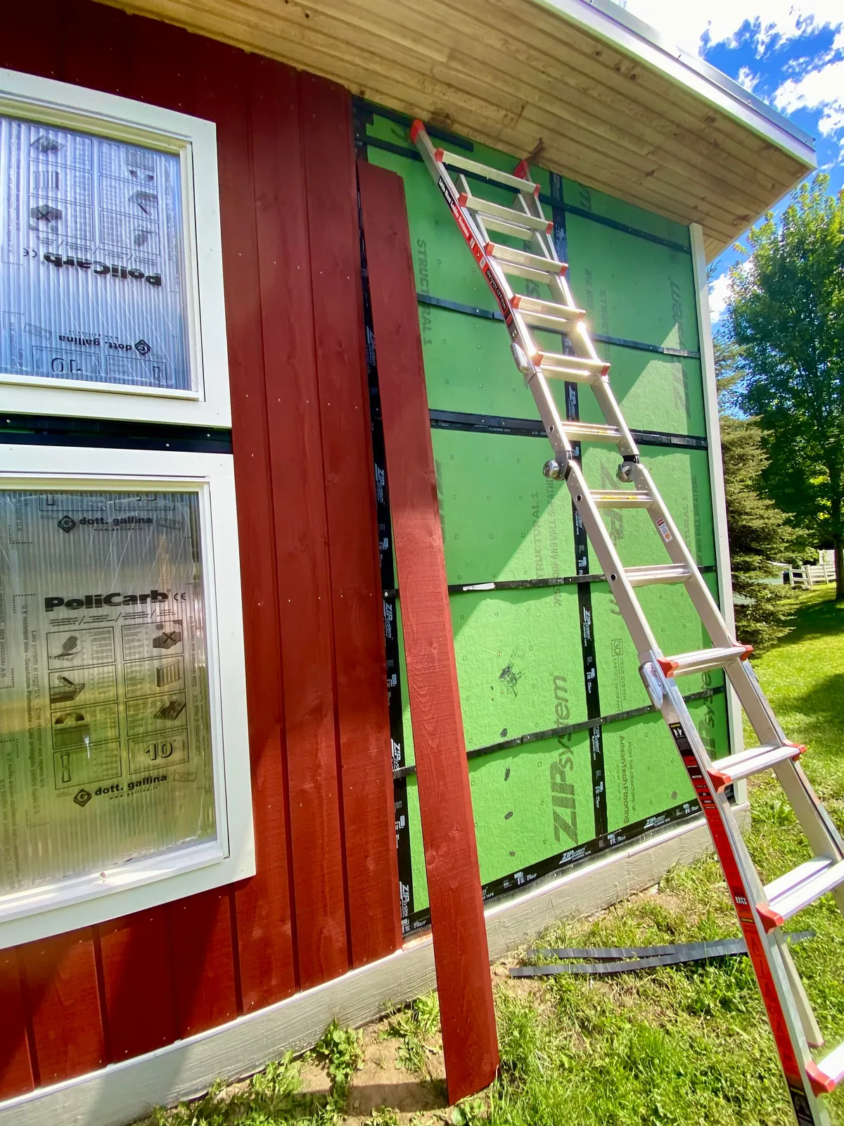 I built a 500 sq ft backyard shed studio for my photography business. I personally handled every phase from design to completion except for concrete, electrical, and HVAC. It's insulated and comfortable year round here in New Hampshire.  Ask me anything!