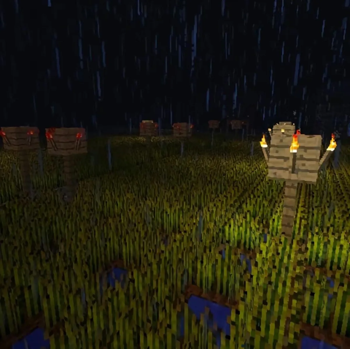 The weird / liminal side of 2011 Minecraft