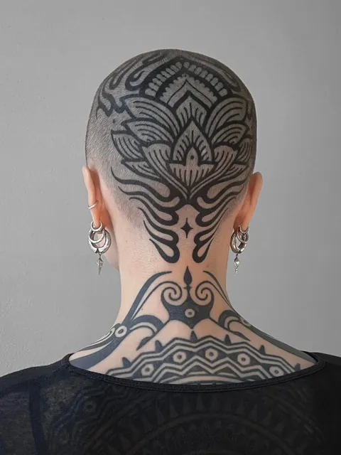 Healed &amp; settled head. Done by me - Nastya Usava. Poland