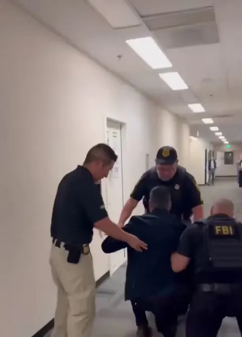 Senator Alex Padilla was subjected to an unwarranted and assaulted and pinned to the ground by security personnel during a press conference led by Homeland Security Secretary Kristi Noem. Padilla, simply exercising his right to question and oversee federal actions