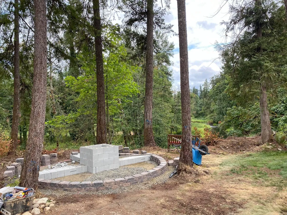 Wife wanted a smokeless fire pit