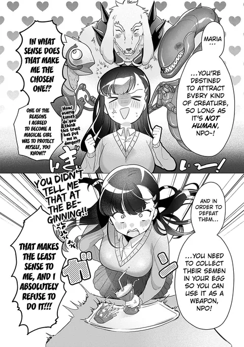 Haiboku Mahou Shoujo Maria | The Defeated Magical Girl Maria (part:1) [Artist:asaomi shimura]