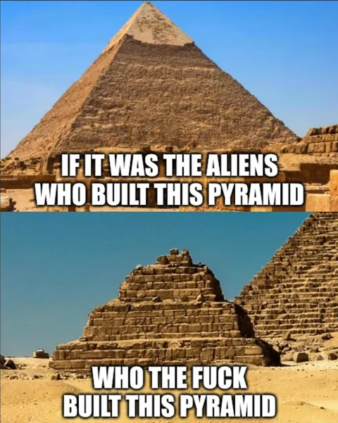 I'm not saying it's not aliens, but...