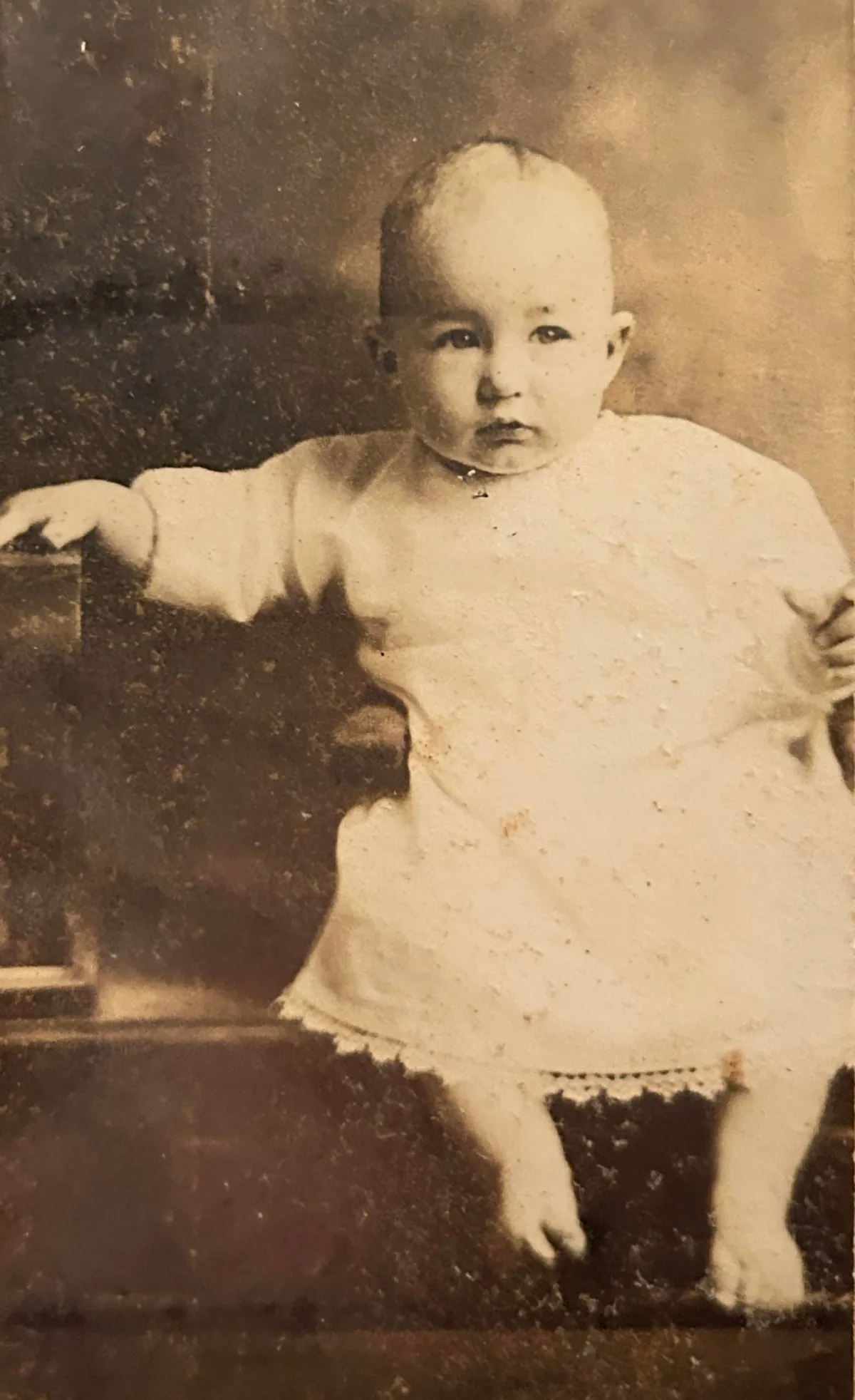 My great uncle Clark, who died when their dugout house collapsed.