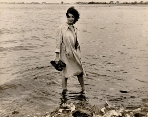 She later became my mother, Asbury Park NJ, 1946