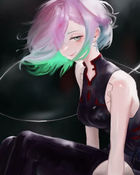 Lucy from CyberPunk Edgerunners by me