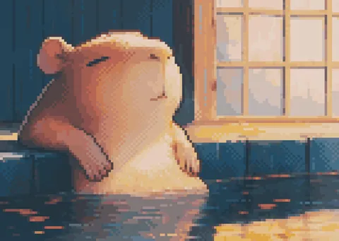 It’s Mark, Capybara