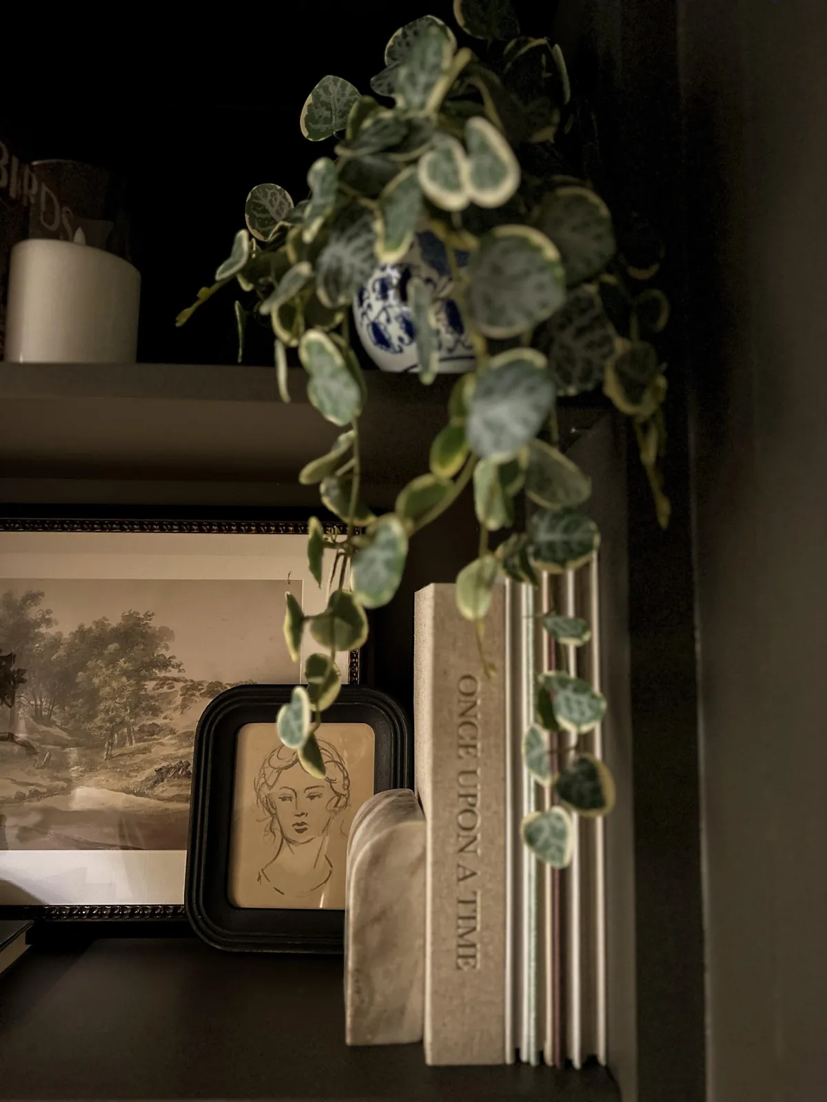 I just finished building this reading nook under my stairs