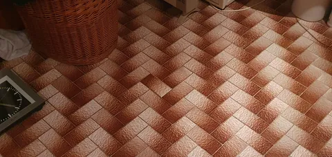 There's this one misdirected tile in my parents bathroom which drives me nuts