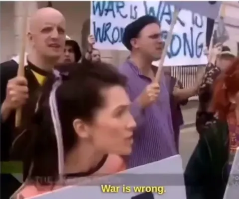 Just a normal protest