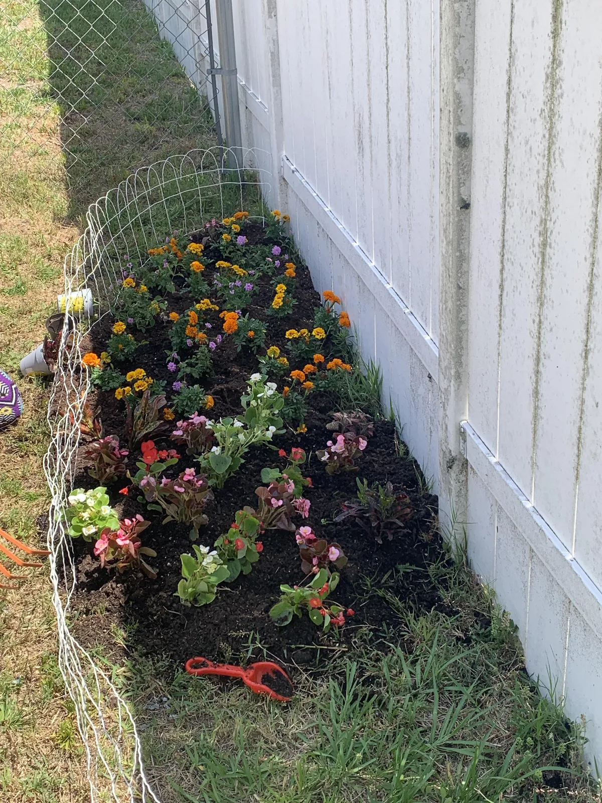 It’s not a lot, or even the prettiest. But my 3 year old daughter and I are having a great time with our first garden