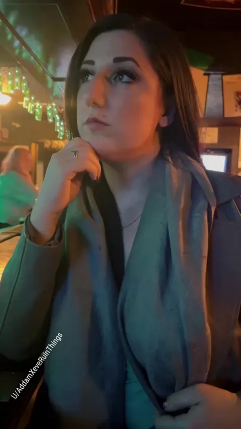 Fun fact: In ancient Rome, a flash of the breast was considered a powerful gesture—used by women to protest or assert dominance. I wasn’t exactly protesting, but the bartender definitely noticed. Whoops