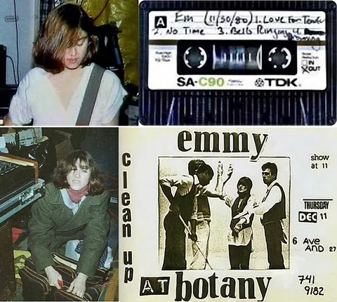 In 1980, Madonna’s band, Emmy, recorded a four-song demo which was later distributed on TDK cassettes around New York City