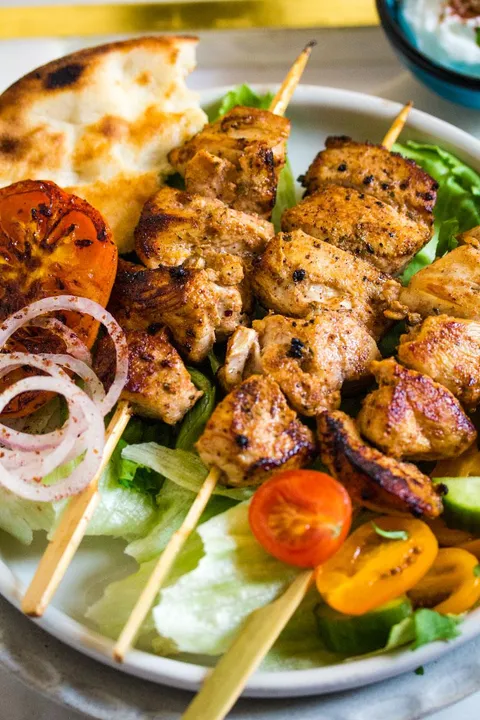 Lebanese Chicken Skewers (Shish Tawook)