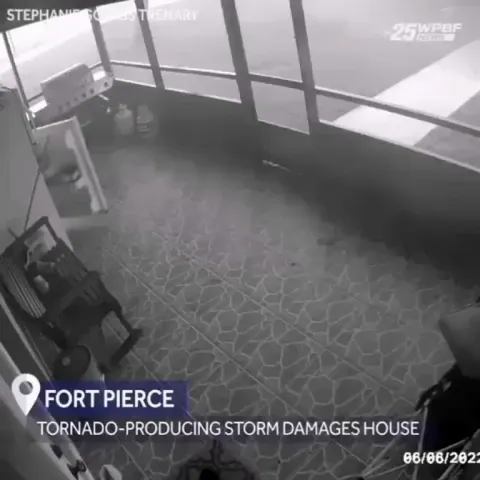 the only thing that wasn't moved by the storm was....