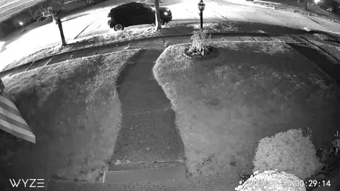 Road rage in front of my house last night. [OC]