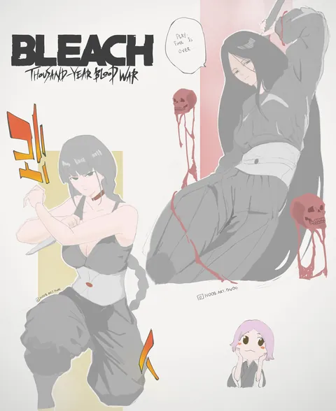 Nemu and unohana [ Bleach]