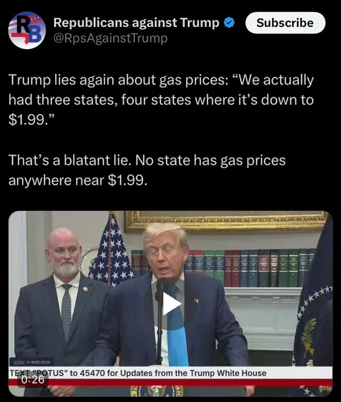 Oh look he’s lying about this. Again. 🤥