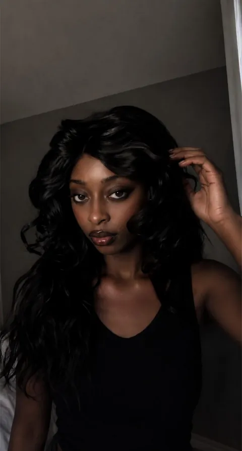 Tried a darker makeup look