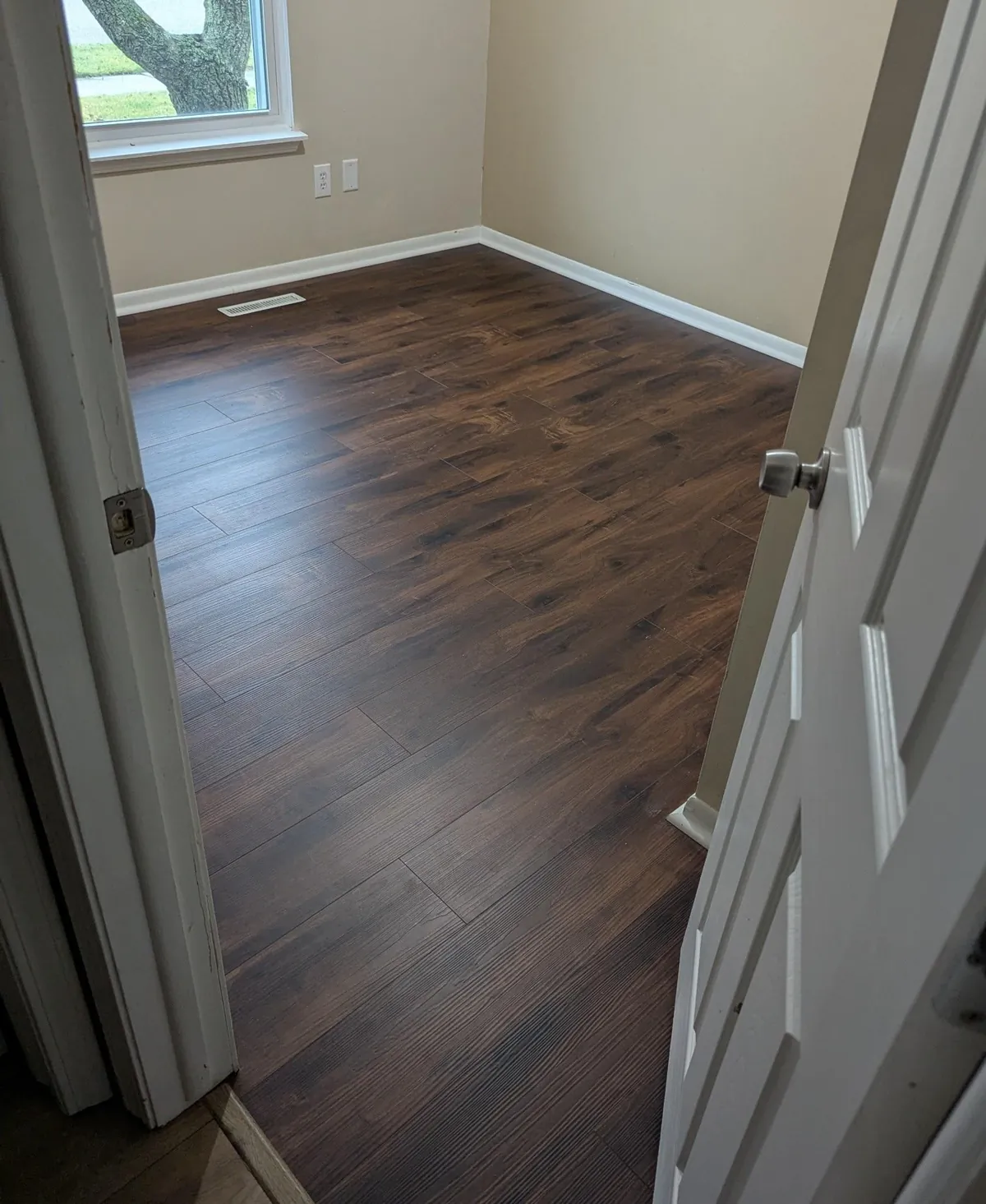 Wife and I decided to renovate her office floors