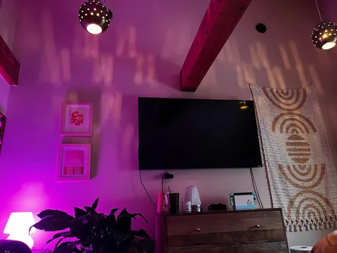 My spare room on a snowy winter morning