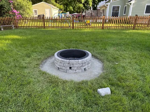 My first real DIY project - backyard fire pit
