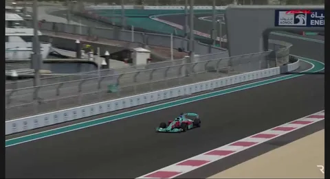 AI racing car demonstrates it's prowess
