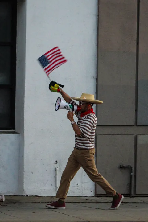 [OC] Outside the Tesla Diner in Hollywood, Friday Oct. 3