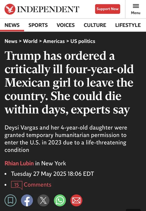 The "pro-life" party wants to kill a child