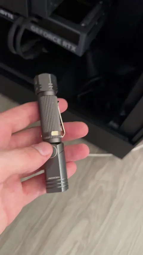 My fav flashlight for working on my pc.