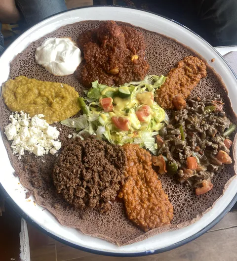 [I ate] Ethiopian food
