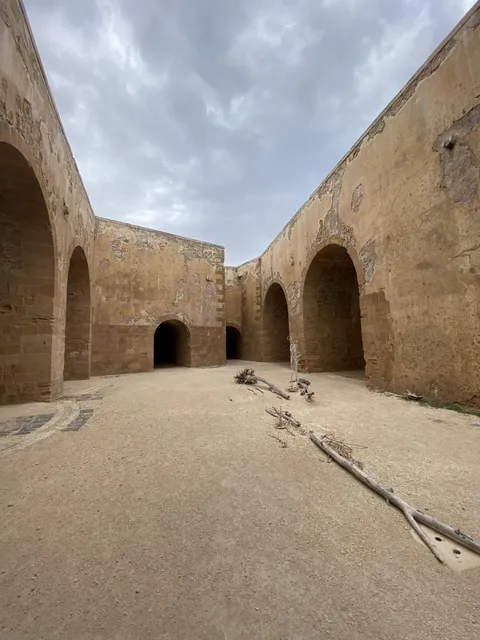 ITAP of an empty castle