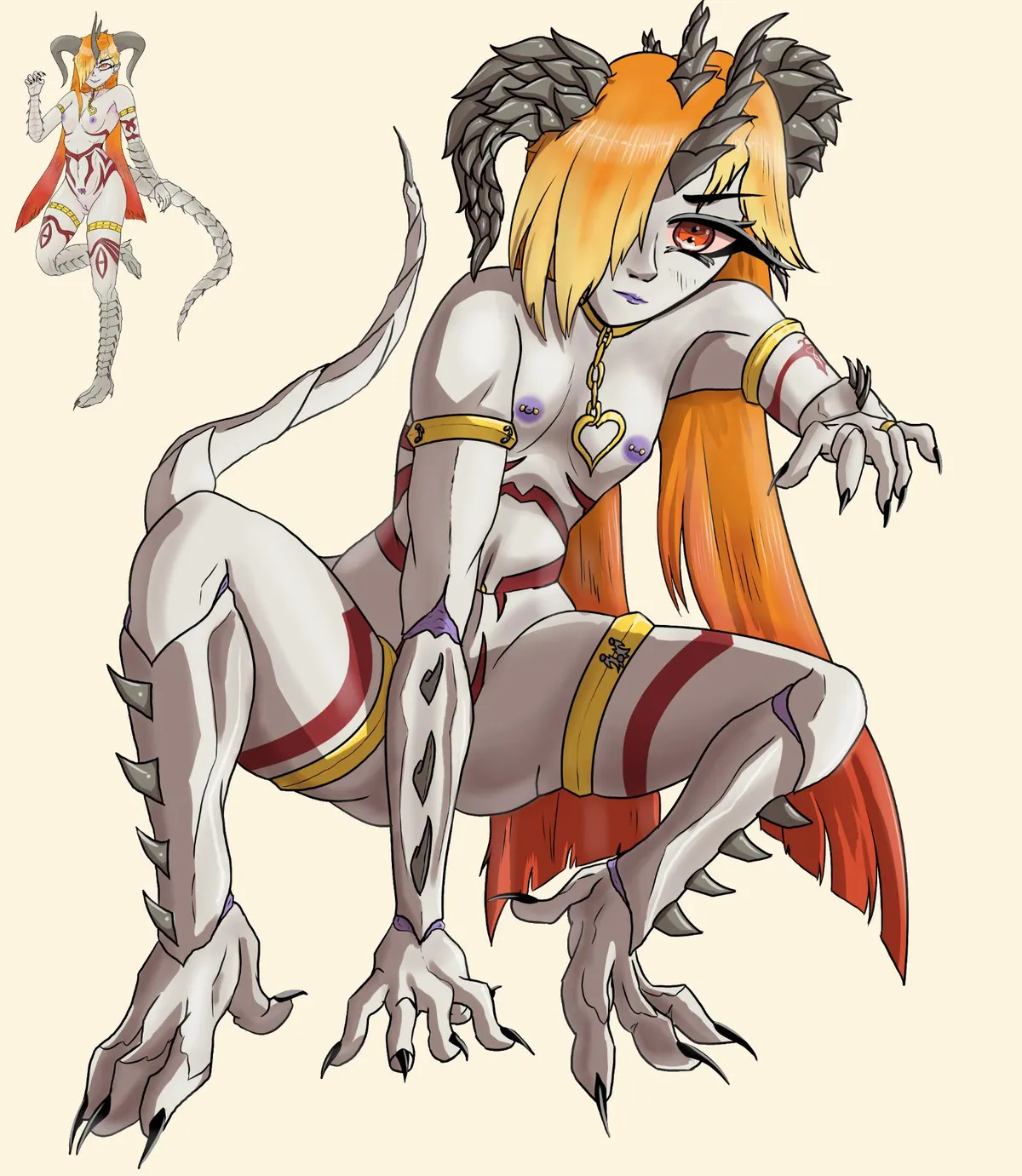 Soft redesigned an old OC